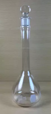 100mL KIMAX KIMBLE - Volumetric Glass Flask W/13 Pennyhead Stopper 28026 • $10.99