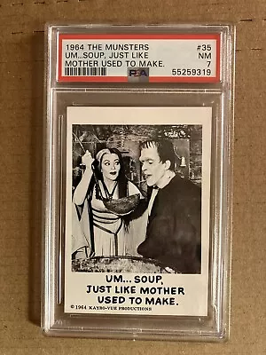 The Munsters #35 1964 Mumbles PSA 7 Near Mint • $24.95