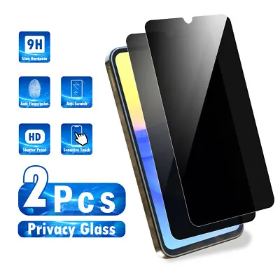 Privacy Anti-Spy Tempered Glass Protector For Samsung Galaxy A15 5G A14 A13 A25 • $8.95