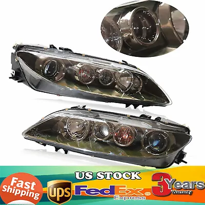 Headlight Set For 2006 2007 2008 Mazda 6 Driver & Passenger Sides • $146