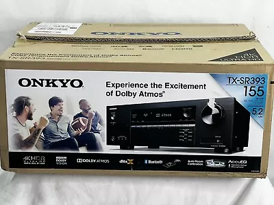 Onkyo TX-SR393 5.2 Channel A/V Receiver • $210