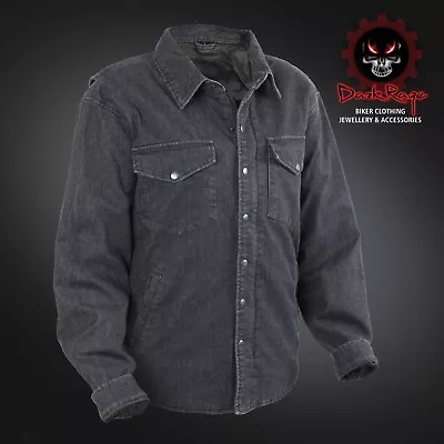 DuPont™ KEVLAR® Lined Armoured Motorcycle Shirt • $180