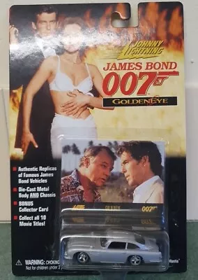 1998 Johnny Lightning James Bond GOLDENEYE Aston Martin 1/64 DIE-CAST • £12.99