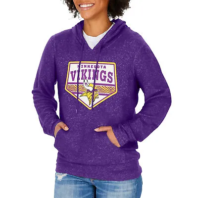 Zubaz NFL Women's Minnesota Vikings Team Color Soft Hoodie • $64.99
