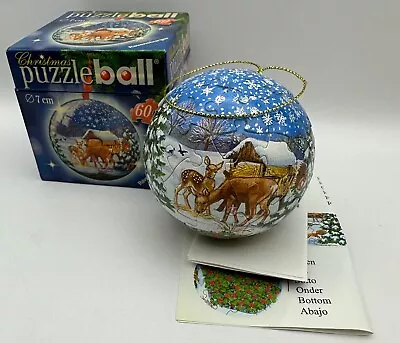 £9.50 • Buy Ravensburger Christmas Puzzle Ball - 60 Piece Jigsaw Puzzle Ball 2005 ~ Complete