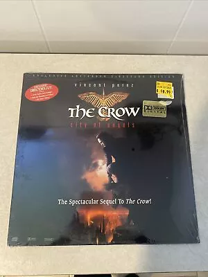 The Crow: City Of Angels (Laserdisc 1995) Letterbox Directors Edition LD New • $19.99