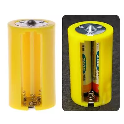 4pcs/lot Battery Adapter Convertor Size For 3 AA Battery To A D Battery Adapter • $6.85