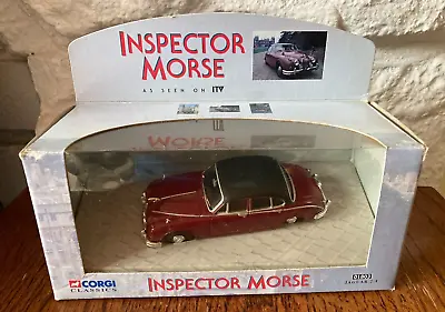 Corgi Classics 01803 Inspector Morse Jaguar 2.4 Mint Model In Its Box 2002 • £20