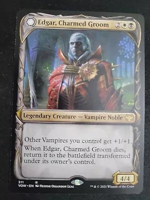 MTG Edgar Charmed Groom Edgar Markov's Coffin Innistrad Crimson Vow Showcase 311 • $2