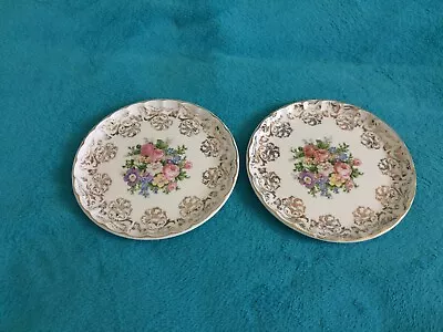 Set Of 2 W.S George Bolero Royal China Plates • $15