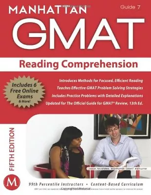 Reading Comprehension GMAT Strategy Guide (Manhattan GMAT Strate • £3.99