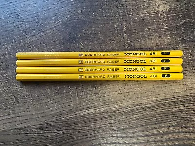 Eberhard Faber Mongol #481 F Drawing Pencils Lot Of 4 Woodclinched • $19.99
