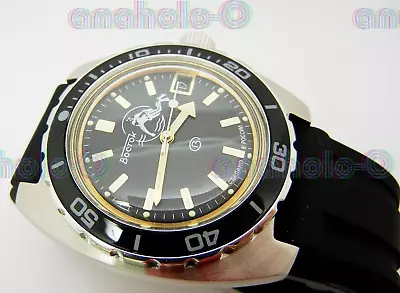 Vostok Amphibia 170805 Watch Scuba Dude Diver Mechanical Automatic Russia Diving • $125