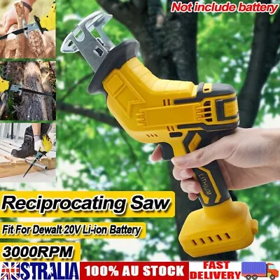 Cordless Electric 3000RPM Reciprocating Saw Cutting Tool For Dewalt 18V Battery • $54.99