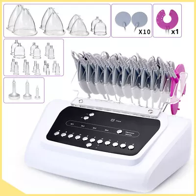 Bio Microcurrent Vaccum Therapy Machine Butt Breast Enlargement Body Massager US • $214.95