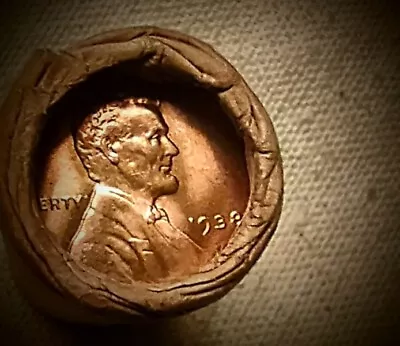 Wheat Small Cent Roll • Gem Red 1938 Lincoln & Vintage US Dime • Earlies • P-D-S • $9.95