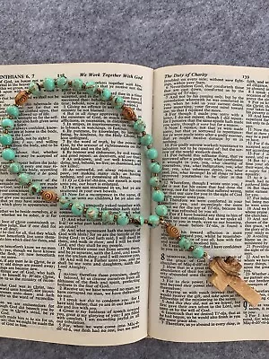 Protestant Anglican Episcopal Lutheran Methodist Handmade Prayer Beads Gift • $27