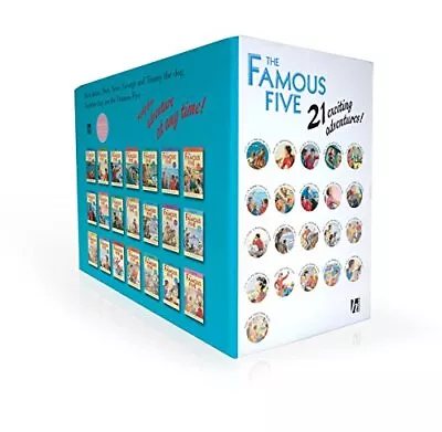 Famous Five (21 Book Set) By Enid Blyton Book The Cheap Fast Free Post • £24.99