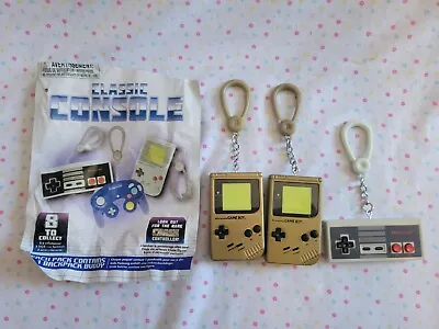 Nintendo Classic Console Keychains Backpack Buddies RARE CHASERPick Your Own! • $15