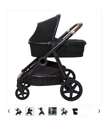 Venice Child Stroller With Barely Used Bassinet And Brand New Seat.  • $599.99