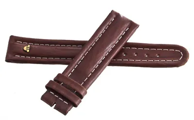 Maurice Lacroix 20mm X 19mm Brown Leather Watch Band Strap  • $99