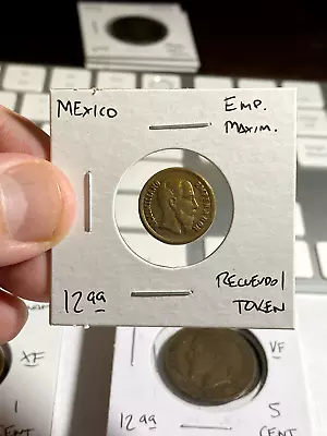 Mexico Emperor Maximillian Recuerdo / Token • $12.99