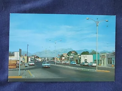 $4.99 • Buy Ca1960 Las Cruces New Mexico Street Scene & Cars Postcard