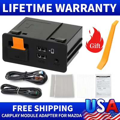 CarPlay And Android Auto Retrofit Kit For Mazda 00008FZ34 TK78-66-9U0C • $78.46