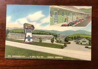 $4.99 • Buy Luray Motel, Luray Virginia VA - Linen Postcard - Roadside Motel