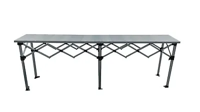 MCD Trade Table Counter 3m - Heavy Duty - Pop Up - Aluminium Top - Market Stall • £399