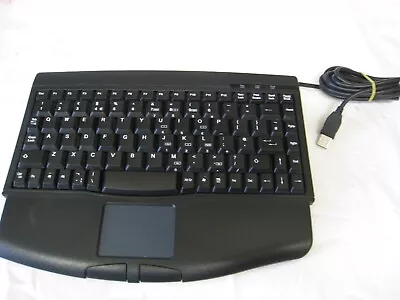 Accuratus 540 Mini Keyboard With Touchpad USB Black KYBAC540-USBBLK  • £31.48