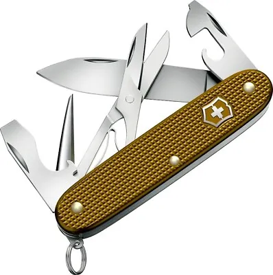 Victorinox Pioneer X TerraAlox W/ Scissors LE 2024 & Leather Pouch - Switzerland • $128.88