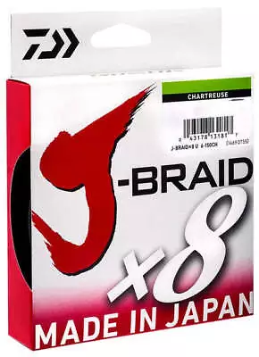 Daiwa J Braid X8 150m • $29.99