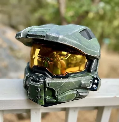 Halo 4/5 Master Chief Cosplay Full Sized Helmet - With LEDs - Prop Costume Armor • $219.98