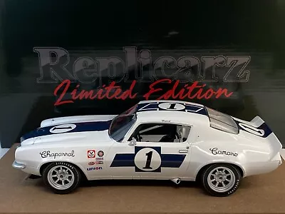 Jim Hall 1970 Chaparral Chevy Camaro Trans Am 1:18 Road America Replicarz R18203 • $239.99