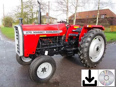 Massey Ferguson 230 240 253 275 283 290 Tractor Service Repair Manual • £15