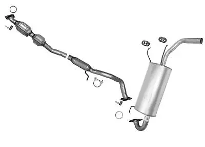 Catalytic Converter Resonator Rear Muffler W Gasket For Mazda Miata 2004 2005 • $699