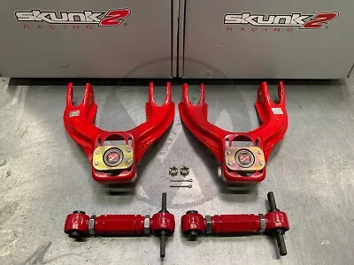 Skunk2 Pro FRONT & REV REAR Camber Kit Combo 92-95 Civic 94-01 Integra EG DC2 • $289.95