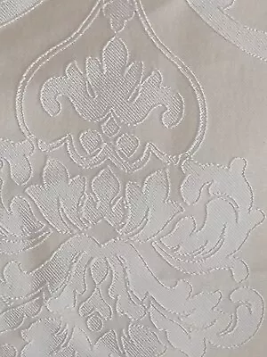 Brand New Cream Damask Jaquard Embroidered Cushion Cover • £4.99