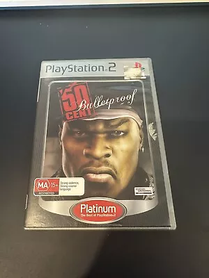 50 Cent Bulletproof PlayStation PS2 Platinum Pre-Owned Complete With Manual • $20