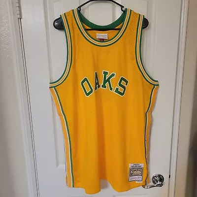 Oakland Oaks ABA Mitchell & Ness Jersey 2XL RARE • $130