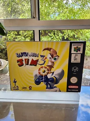 Earthworm Jim 3 - N64  - Nintendo 64 - AUS PAL - Very Good Condition  • $400