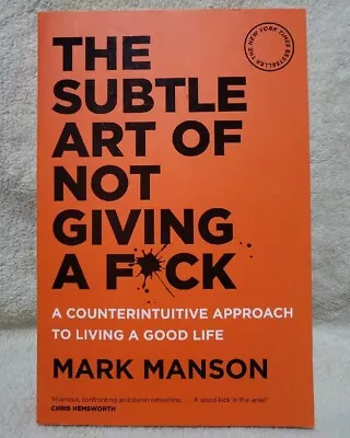 $6 • Buy The Subtle Art Of Not Giving A F*CK - Mark Manson - Paperback