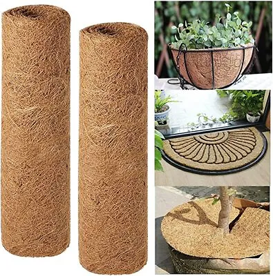 £38.77 • Buy Coco Liner Sheet Coconut Palm Mat Cuttable Floor Mat Coconut Silk Roll Fiber