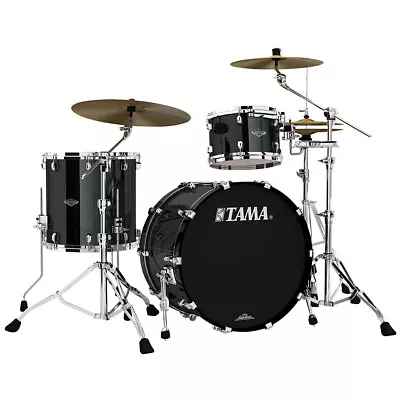 Tama Starclassic Walnut/Birch 22  Drum Kit Piano Black • £1595