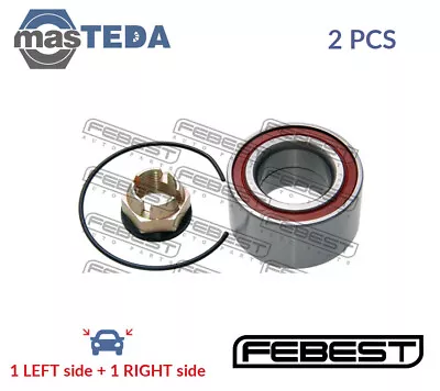 Dac35650035-kit Wheel Bearing Kit Set Front Febest 2pcs New Oe Replacement • £45.99