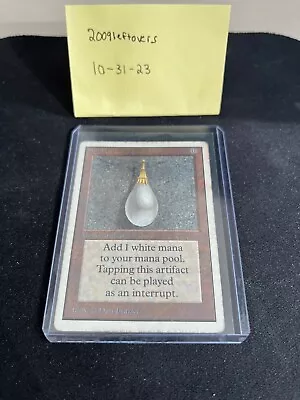 MTG Mox Pearl Unlimited Heavily Played NO INK NO CREASES - BEAUTIFUL - NYC • $2292