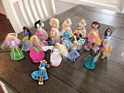 Vtg 90s McDonald’s Barbie Doll Figurines Lot Of 19 Happy Meals • $15.99