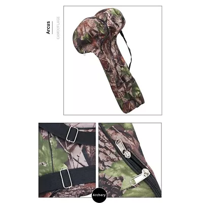 Compact Archery Hunting T Shaped Bow Case Backpack Bag For Effortless Carrying • $59.03