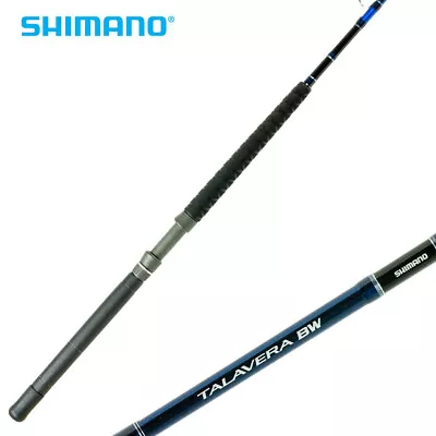 Shimano Talavera Bluewater Roller Tip Slick Butt Rod TEBC60HSBRTA 6'0  Heavy 1pc • $174.99